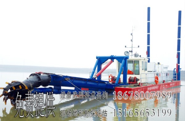 小型绞吸式抽沙船